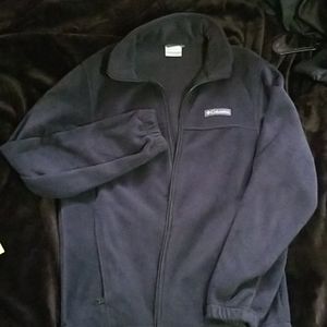Columbia black fleece jacket